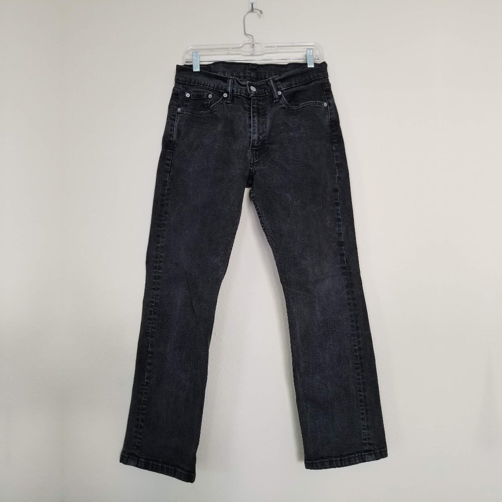 Men's Levi's 514 Black Straight Leg W33 L30